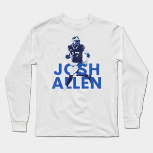 Josh Allen - retro classic Long Sleeve T-Shirt